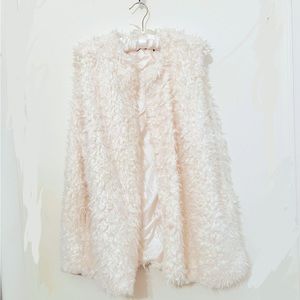 Winter faux shearling winter vest